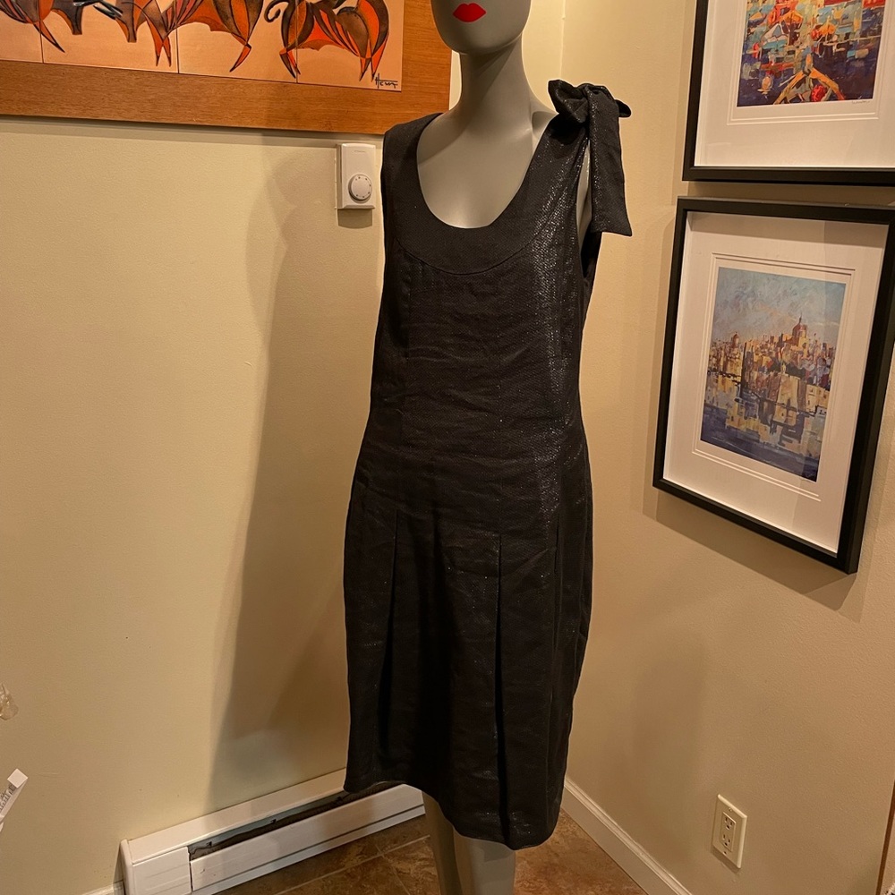 Black shimmery Vera Wang dress